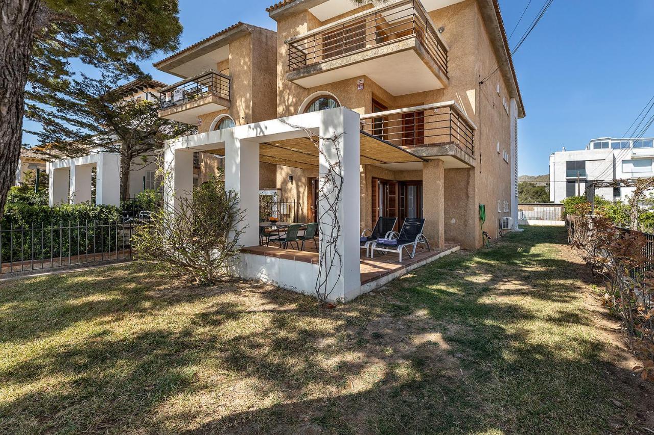 La Gola Apartment, First-Line Beachfront, Newly Refurbished Port de Pollença Exterior foto